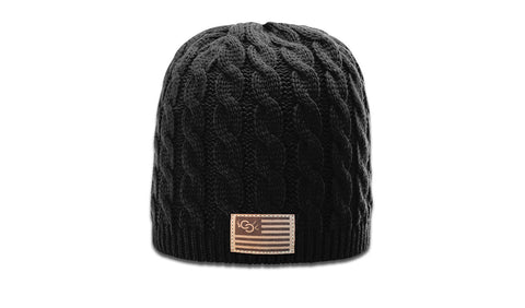 CCCD | CC ANTLER FLAG - WOMEN'S CABLE KNIT